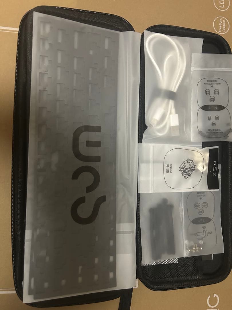 【新品】WOBKEY ZEN65 Ultra Silver