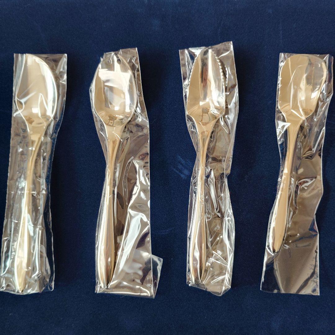 【新品未使用】LUCKYWOOD マリール デザートスプーンセット