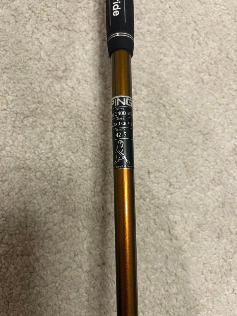 【レフティ】 PING G400 5W -シャフト2本付