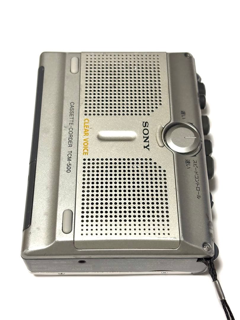 2点セットSONY カセットレコーダー TCM-500 整備品②