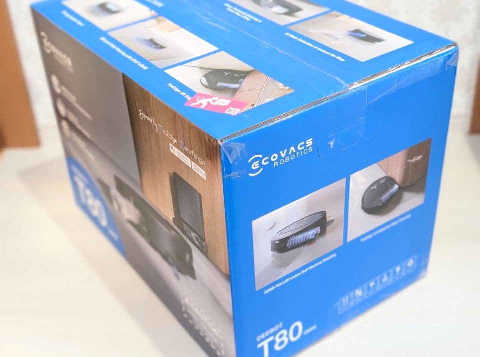 ECOVACS エコバックス DEEBOT T80 OMNI ロボット掃除機 黒