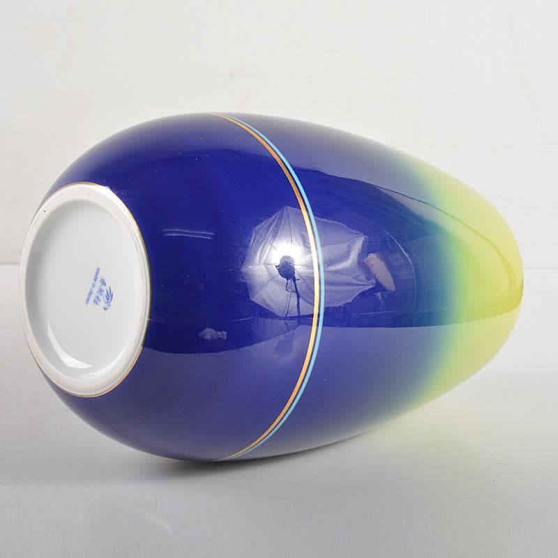 有田焼　香蘭社　敦煌花瓶　共箱　V　5429C