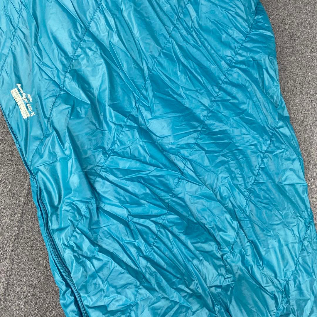 N409◯ モンベル アルパイン ダウンハガー 650 寝袋 ダウン