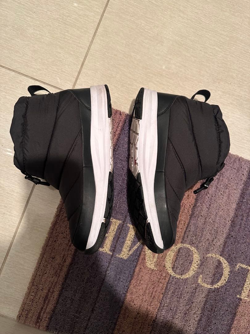 5回着用The North Face ヌプシ　ショートブーツ ブラック　24㎝