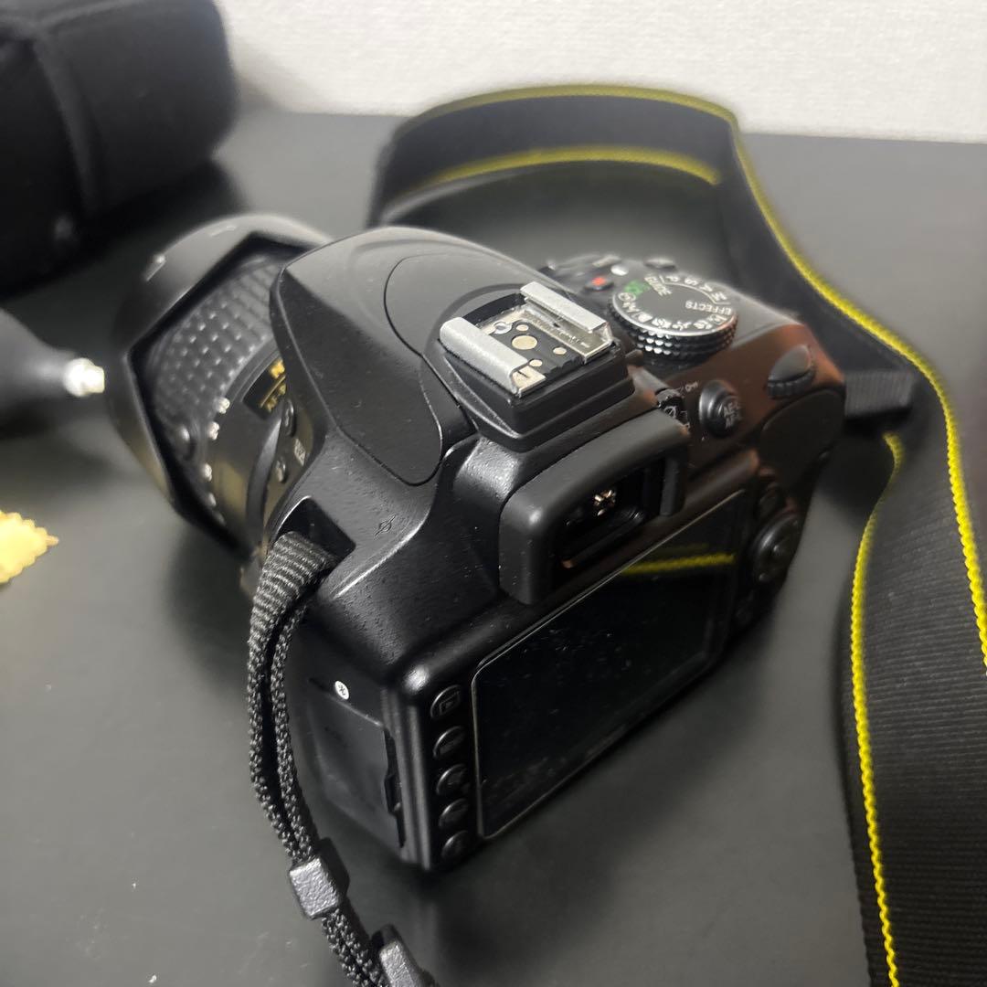 Nikon D3400 一眼レフカメラ ズームレンズ バッテリー3個 充電器