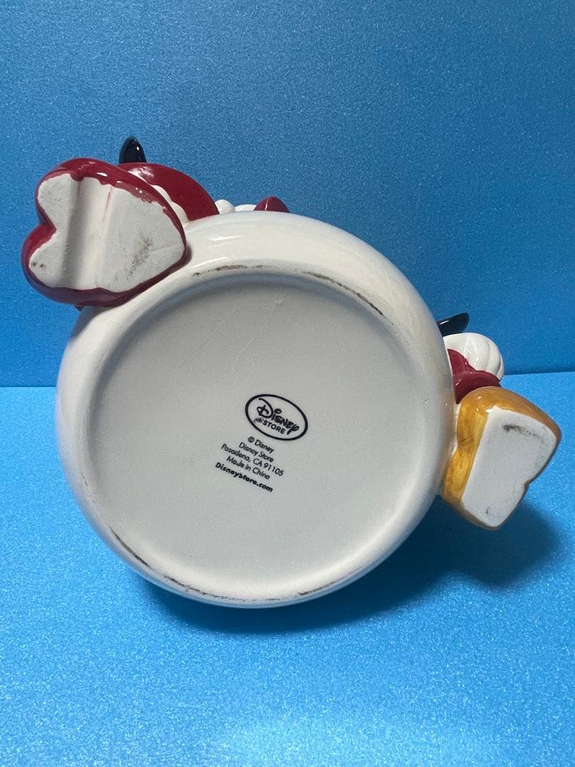 ディズニー　ミッキーマウス&ミニーマウス&雪だるま　クッキージャー　フィギュア