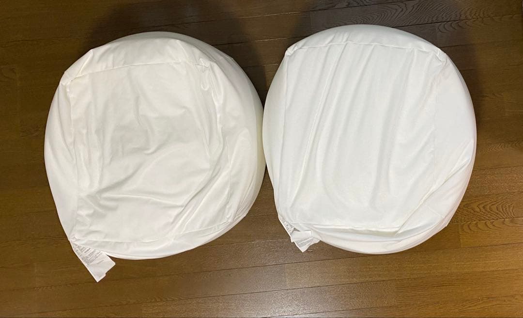 無印良品 体にフィットするソファ本体(小)+ソファ用綿カバー(小) 2セット