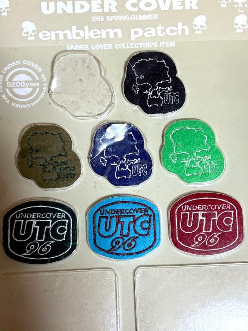 アンダーカバー　ワッペンセット　初期　レア