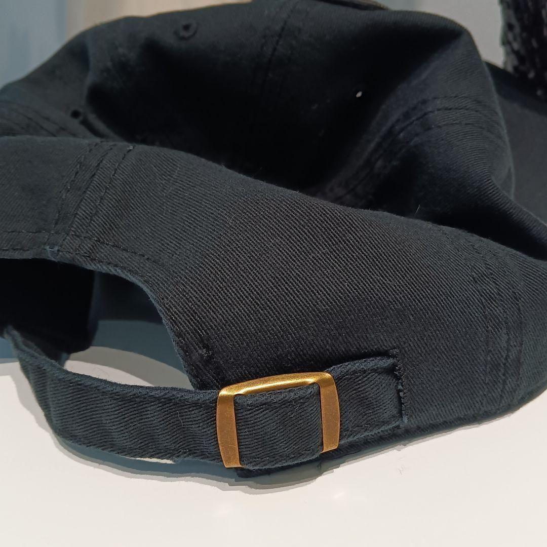 LOEWE キャップ パッチ ブラック キャンバス キャップ 男女兼用