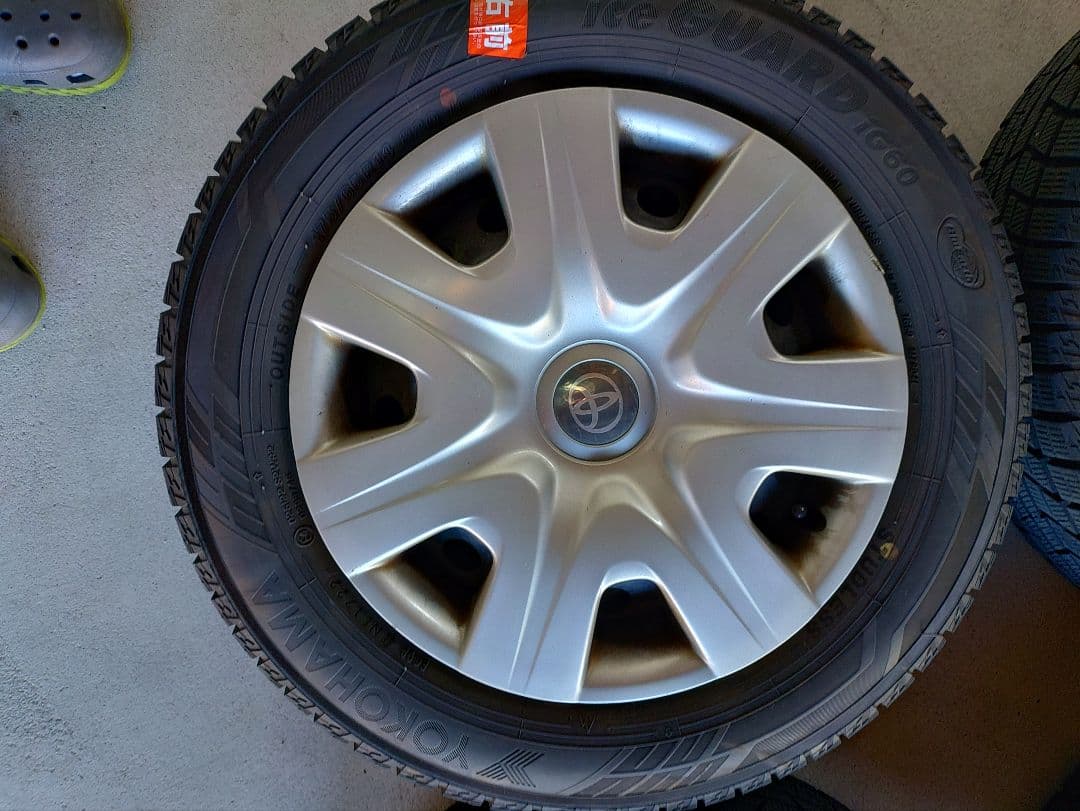 カズちゃん②　スタッドレスセット　アイスガードIG60２本セット