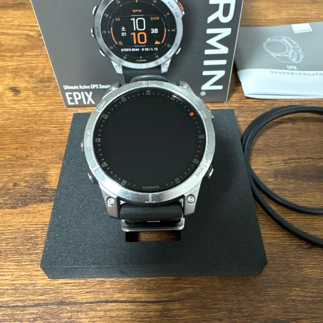 Garmin epix Steel Graphite /ガーミン エピックス