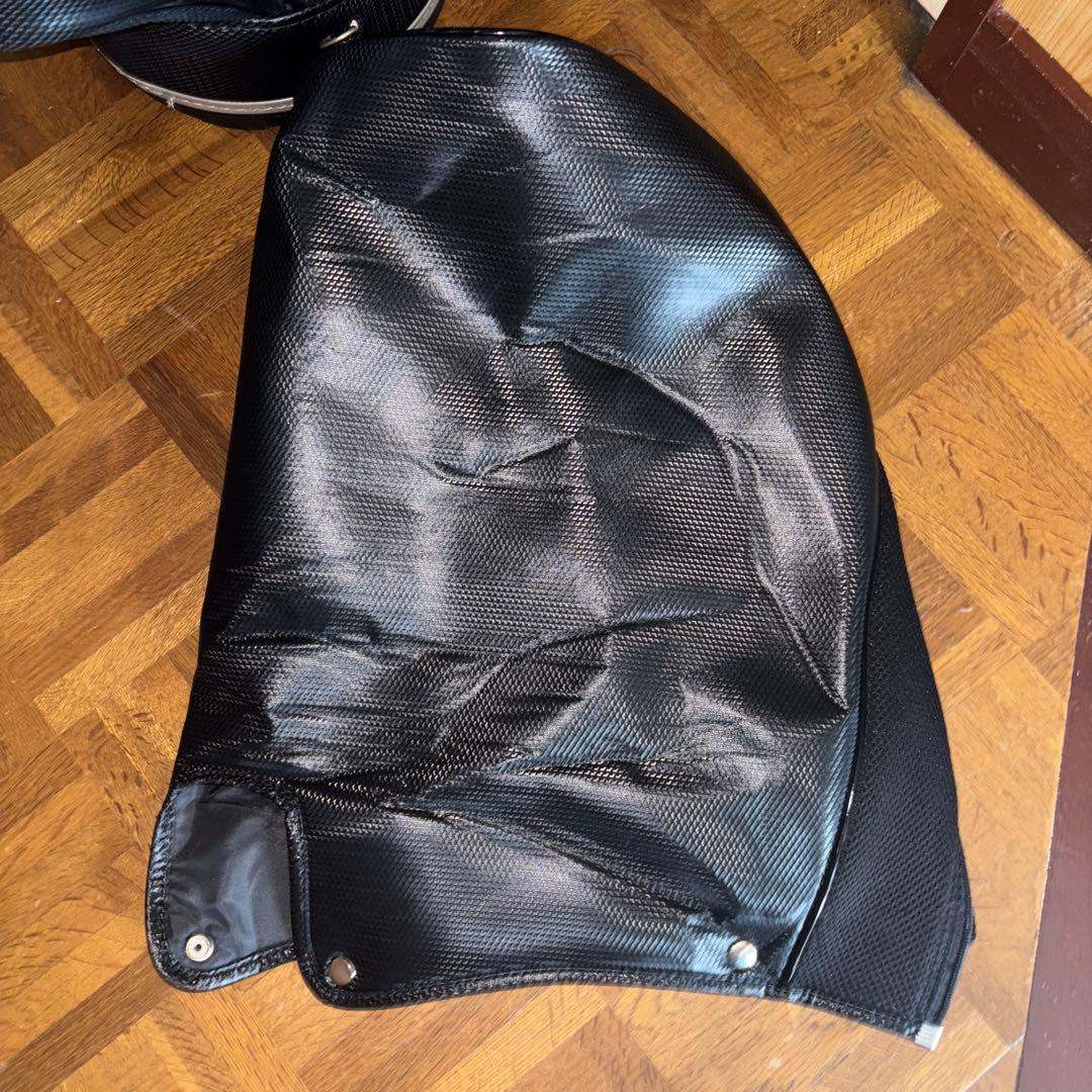 adabat キャディバッグ ブラック/ホワイト