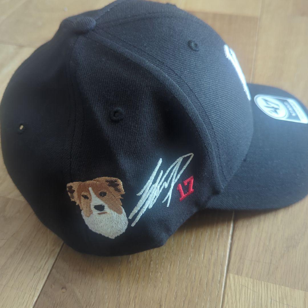 47 MVP LA Dodgers デコピン刺繍キャップ