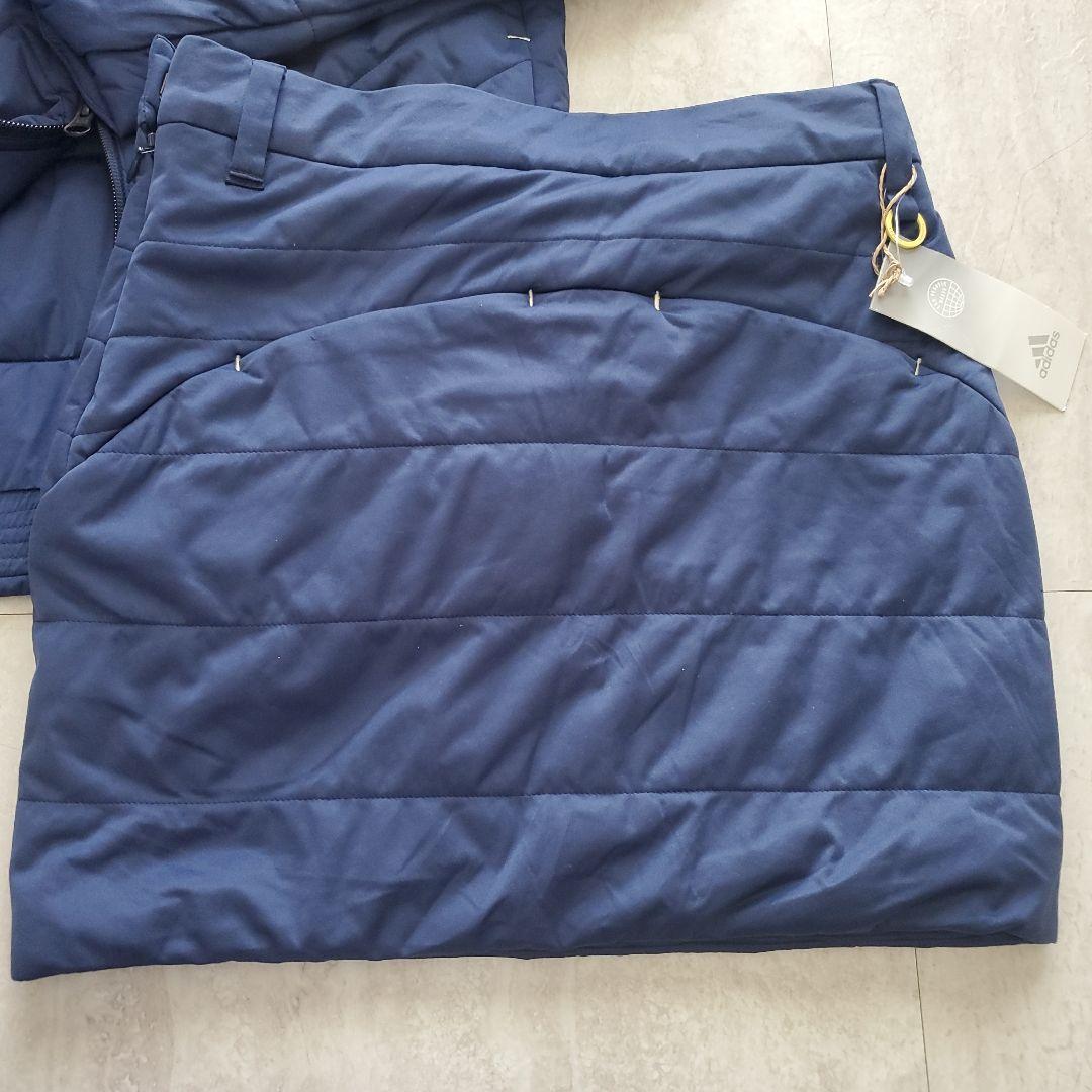adidas アディダスゴルフ 中綿キルティングセットアップ Sサイズ