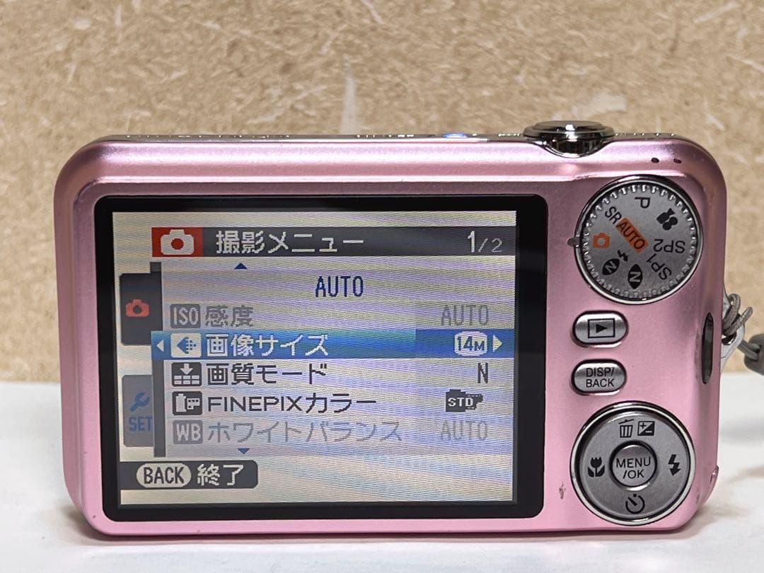 FUJIFILM FinePix JX280 ピンク デジカメ コンデジ