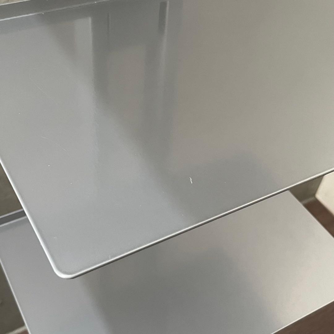 ルネセイコウ タワーシェルフ グランデ(ワイド天板) シルバー