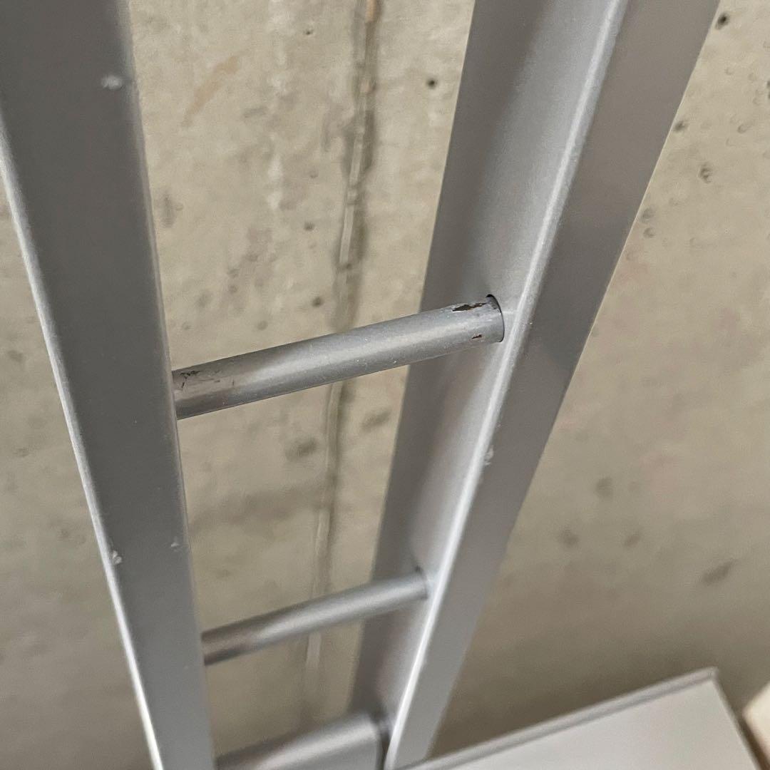 ルネセイコウ タワーシェルフ グランデ(ワイド天板) シルバー