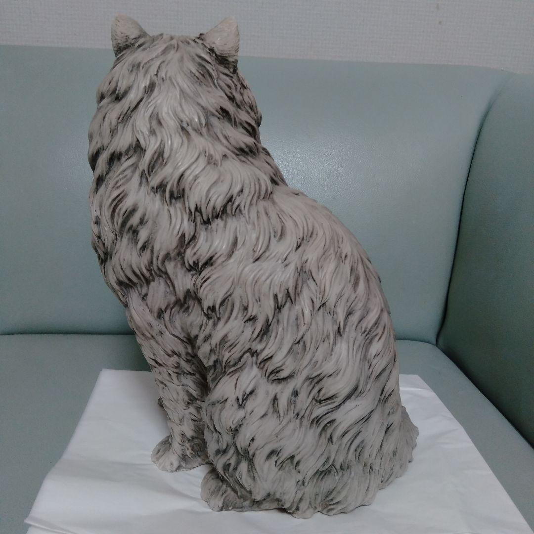 美品 猫 置物 イタリア製 オーナメント ドアストッパー