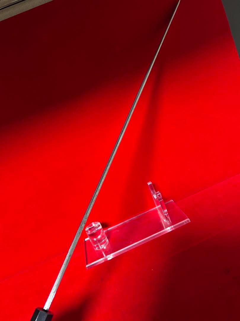 01562 包丁　和包丁　マグロ包丁　玉鋼　刃文綺麗　未使用品