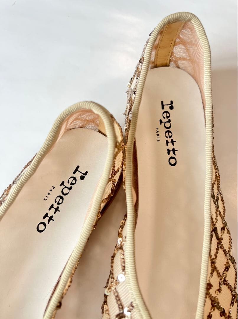 【新品未使用】Repetto レペット リル バレエシューズ スパンコール