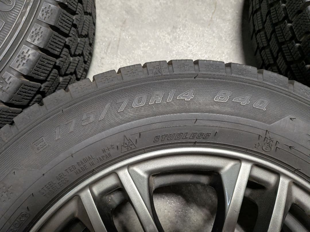 175/70R14 ホイール付きスタッドレス ICE NAVI 7 4H-100