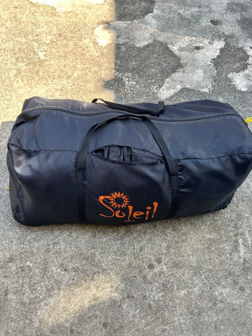 soleilテント5人用　自立式テント　キャンプ　ビーチ　防災　アウトドア