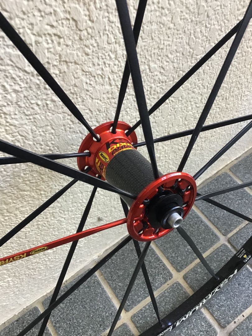 【美品】MAVIC KSYRIUM ES チューブラー 完組ホイール