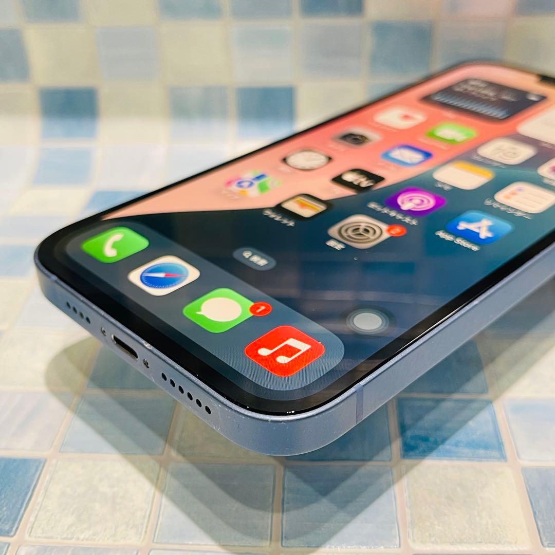SIMフリー iPhone14Plus 128GB ブルー 電池良好