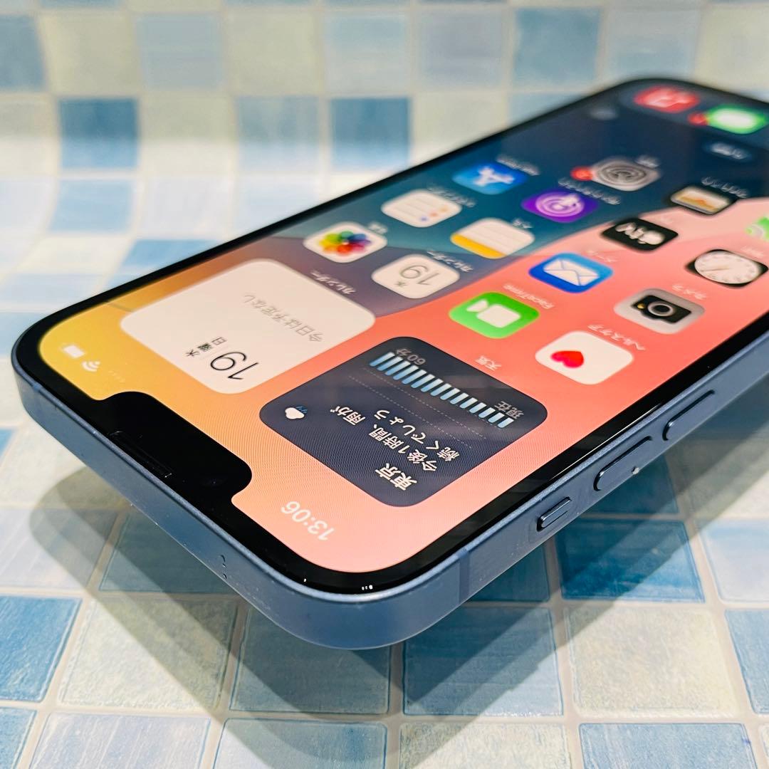 SIMフリー iPhone14Plus 128GB ブルー 電池良好