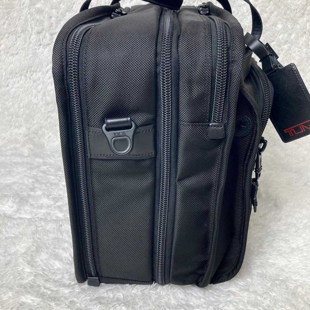 未使用級✨ TUMI アルファ エクスパンダブル　オーガナイザー ブリーフケース