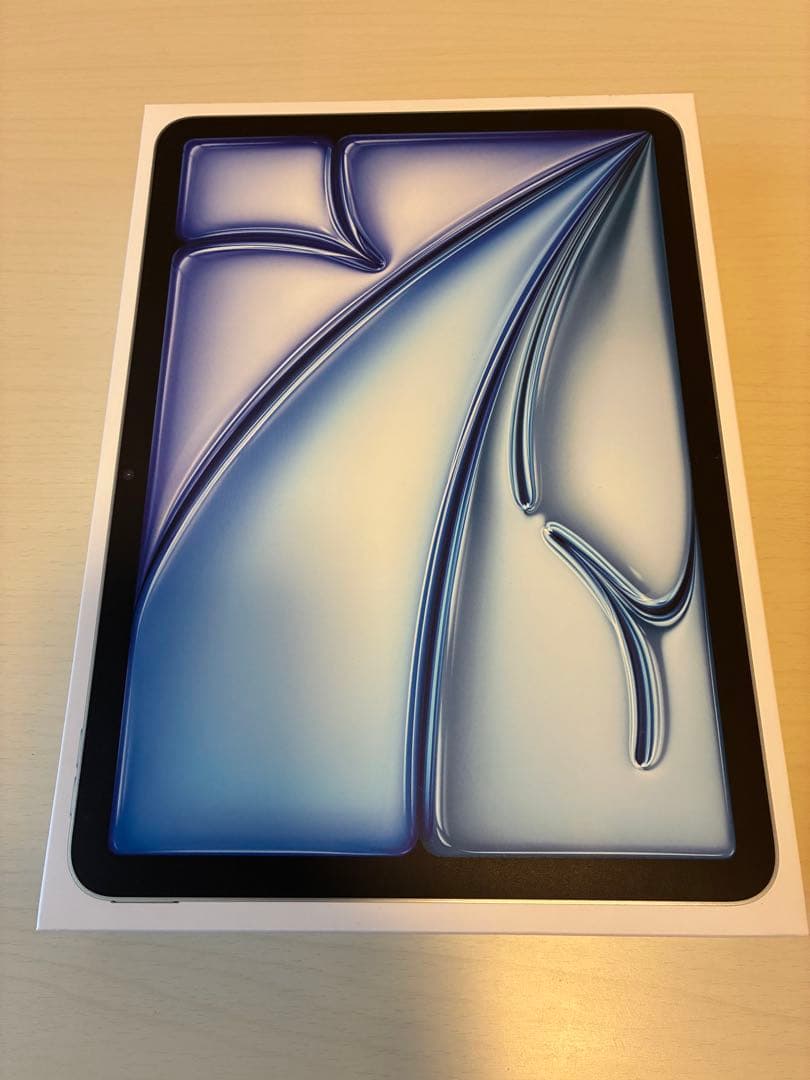 アップルケア付　iPad Air M2 256GB 11インチ　ブルー　WIFI