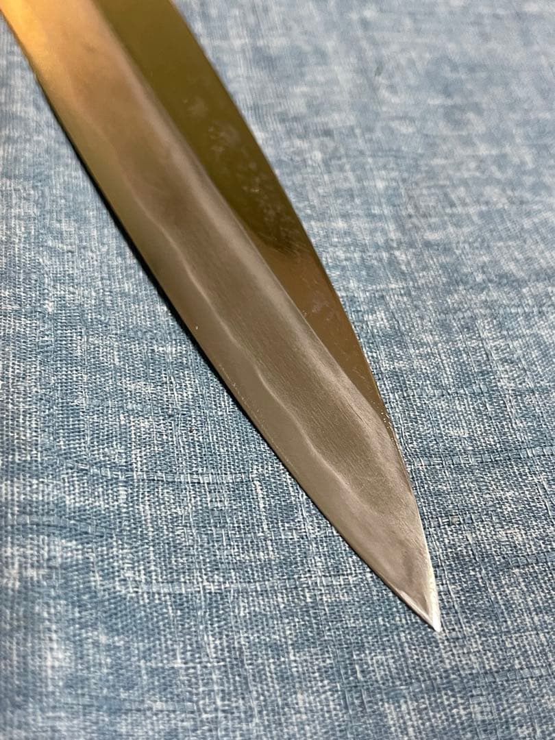 研晴　八角　柳刃包丁　23センチ