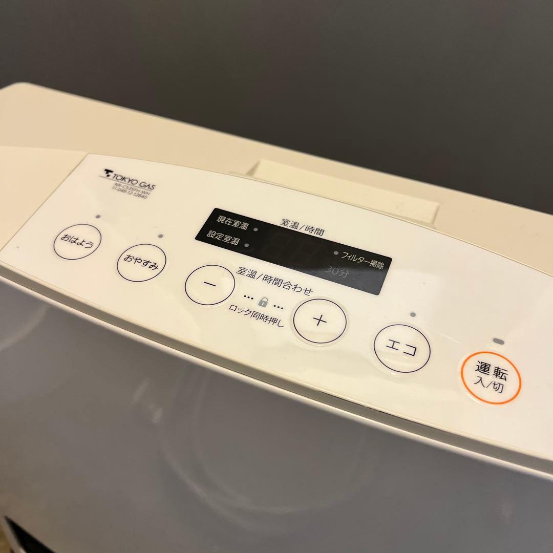 【都市ガス】ガスファンヒーター 4.07kw　ノーリツ　GFH-4003S-W5