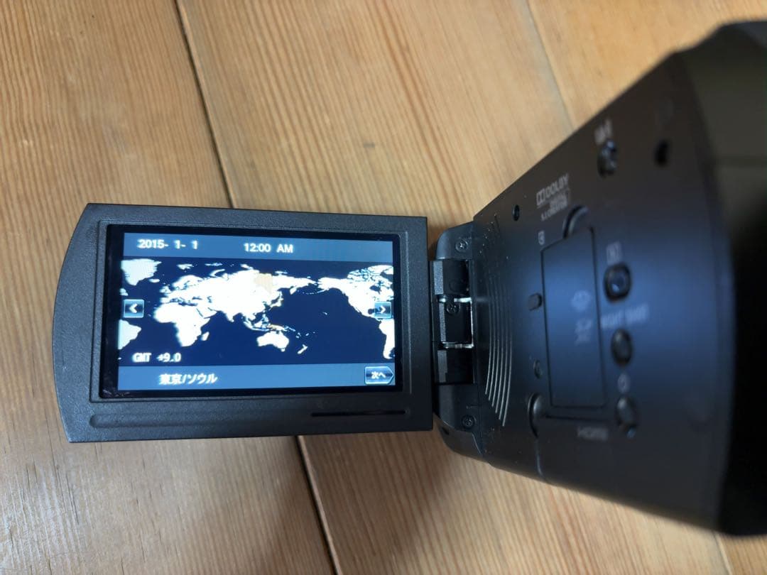 SONY 4K ビデオカメラ Exmor R