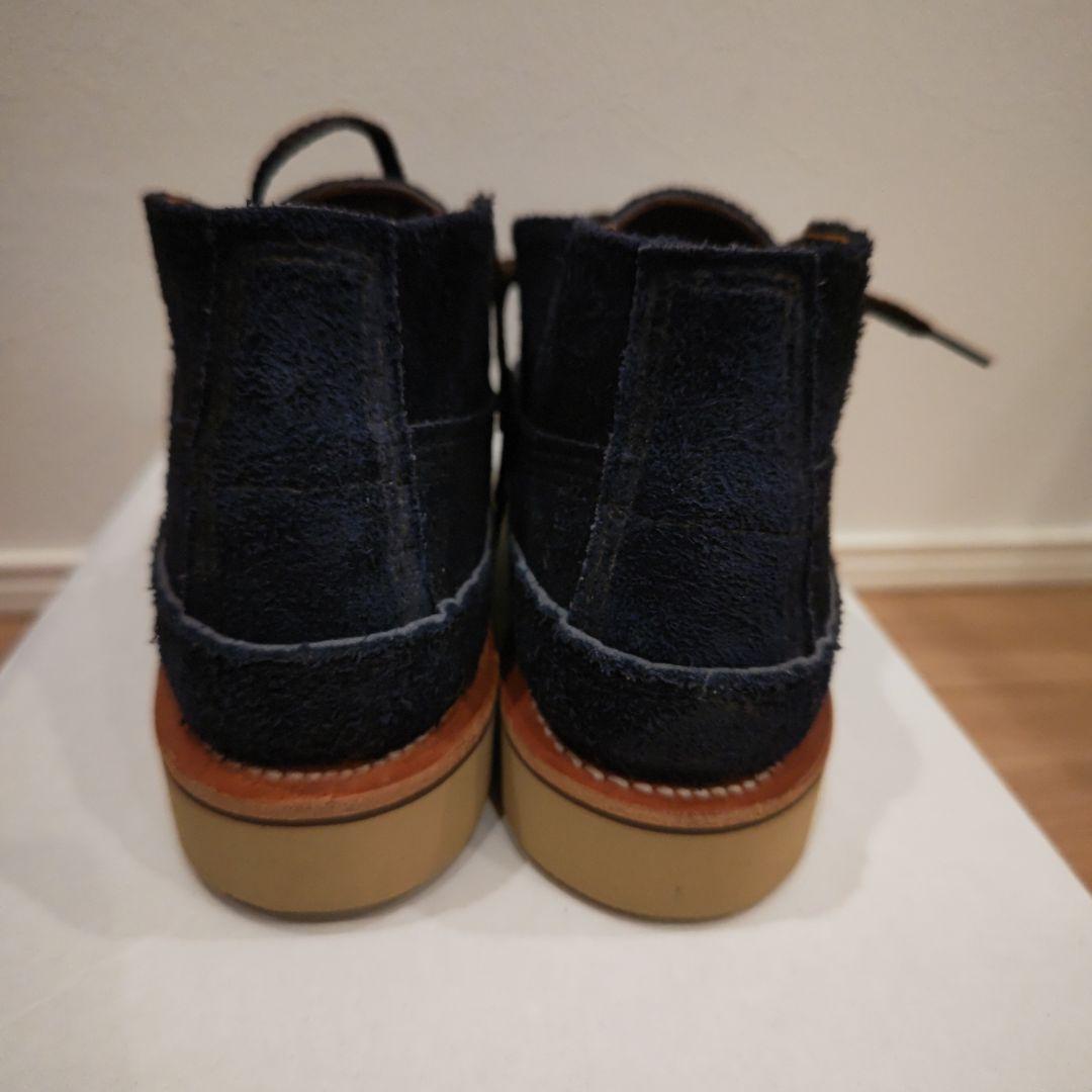 未使用品　ラッセルモカシン　トリプルヴァンプ　ネイビースエード