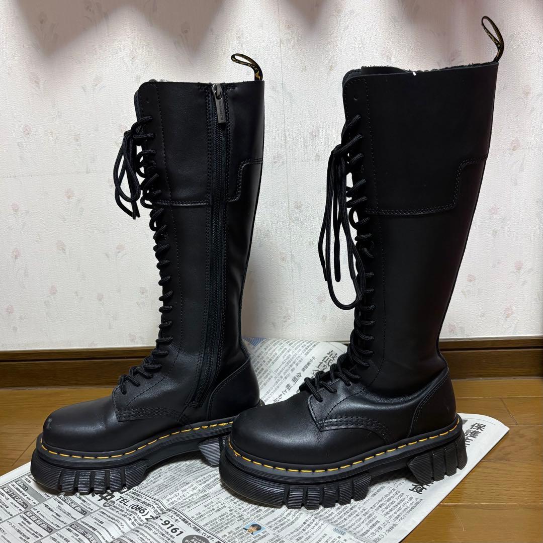 Dr.Martens AUDRICK 20ホール　UK4 ロングブーツ