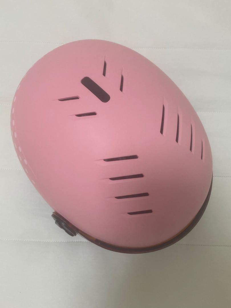 uvex ピンク ヘルメット バイザー付き (価格調整可能)