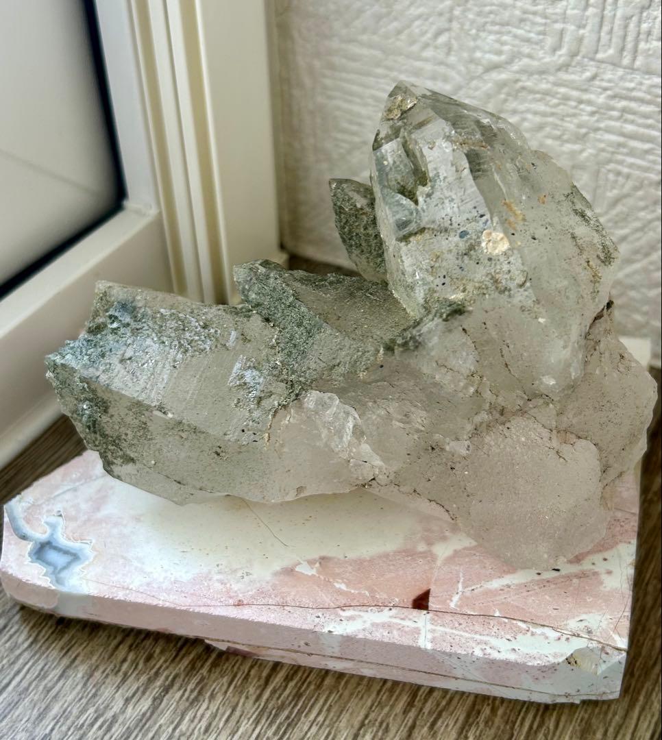 ガネッシュヒマール産 ヒマラヤンクォーツ クローライト