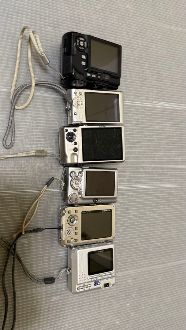 デジタルカメラ 6台 ジャンク￼