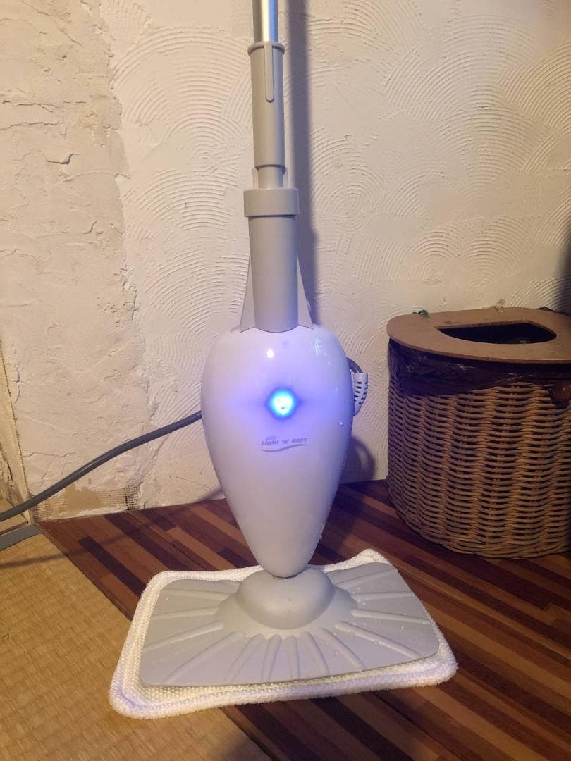 軽量コンパクト 高音スチームクリーナー