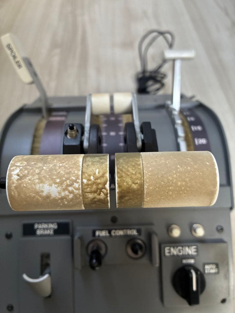 Flight Simulator B787風カスタムスロットル（操縦桿工房製）