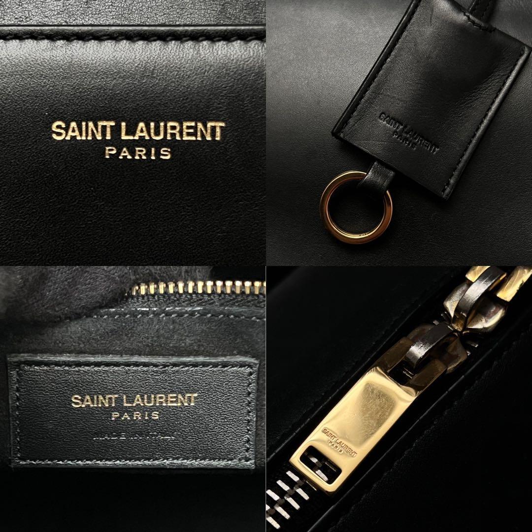 ◇レア美品◇サンローラン　ダッフル6 ショルダーバッグ　ブラック　カーフレザー