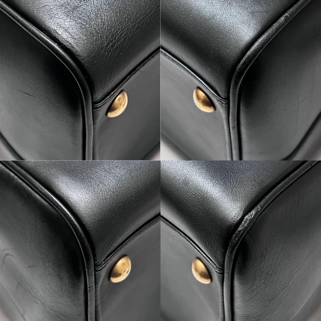 ◇レア美品◇サンローラン　ダッフル6 ショルダーバッグ　ブラック　カーフレザー