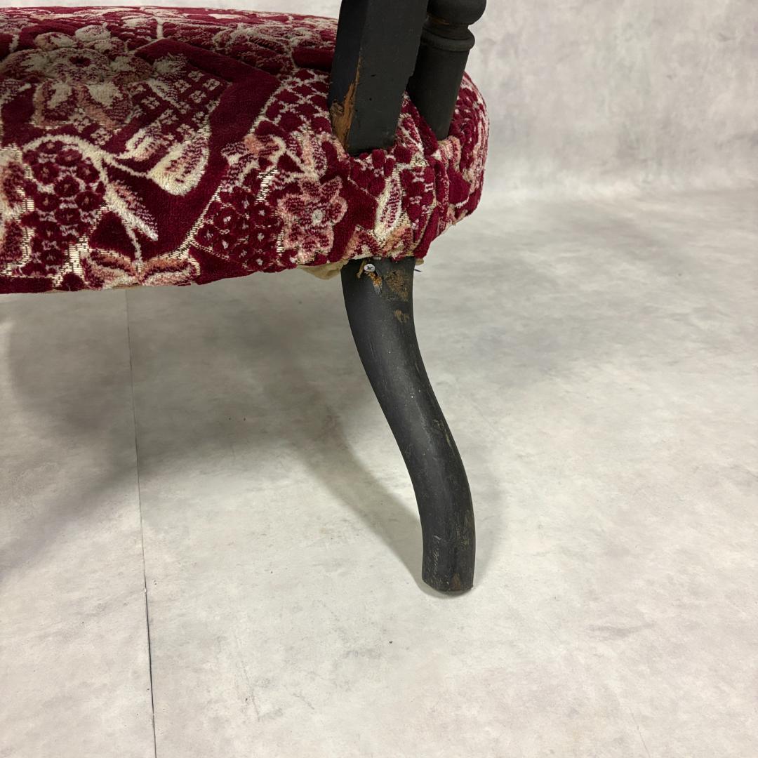 ネパール　パタン　アンティークアームチェア【B】