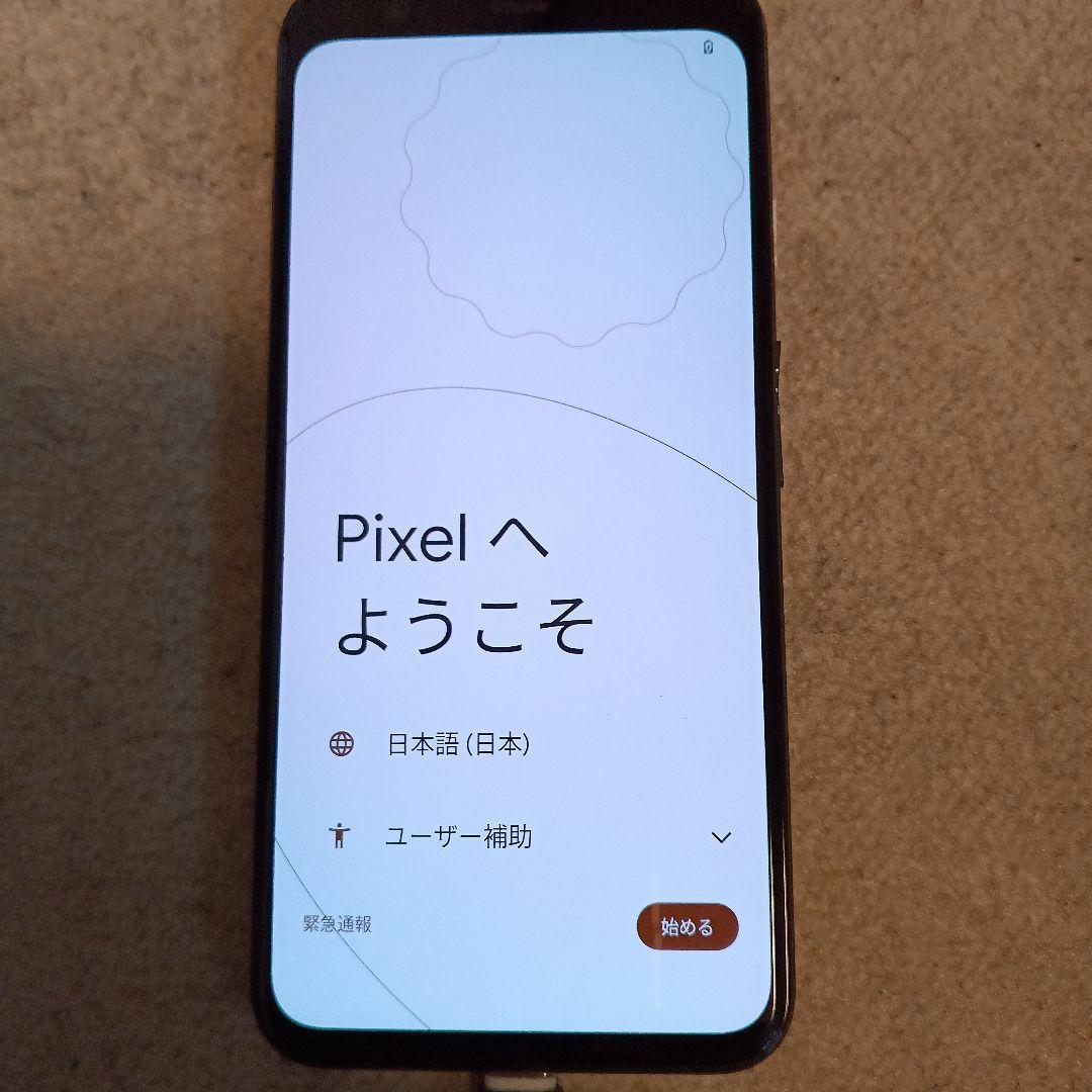 Google Pixel 4 ブラック 動作確認済み