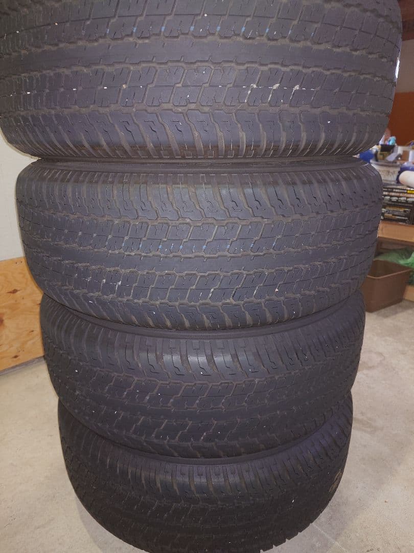 三菱トライトンGSR純正タイヤ＆ホイールセット1台分265/60R18[送料込]