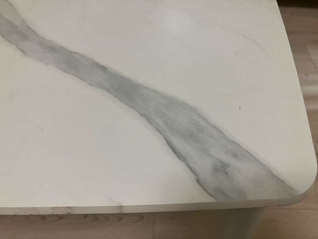 【美品】Francfranc フランフラン　こたつテーブル　Sマーブル