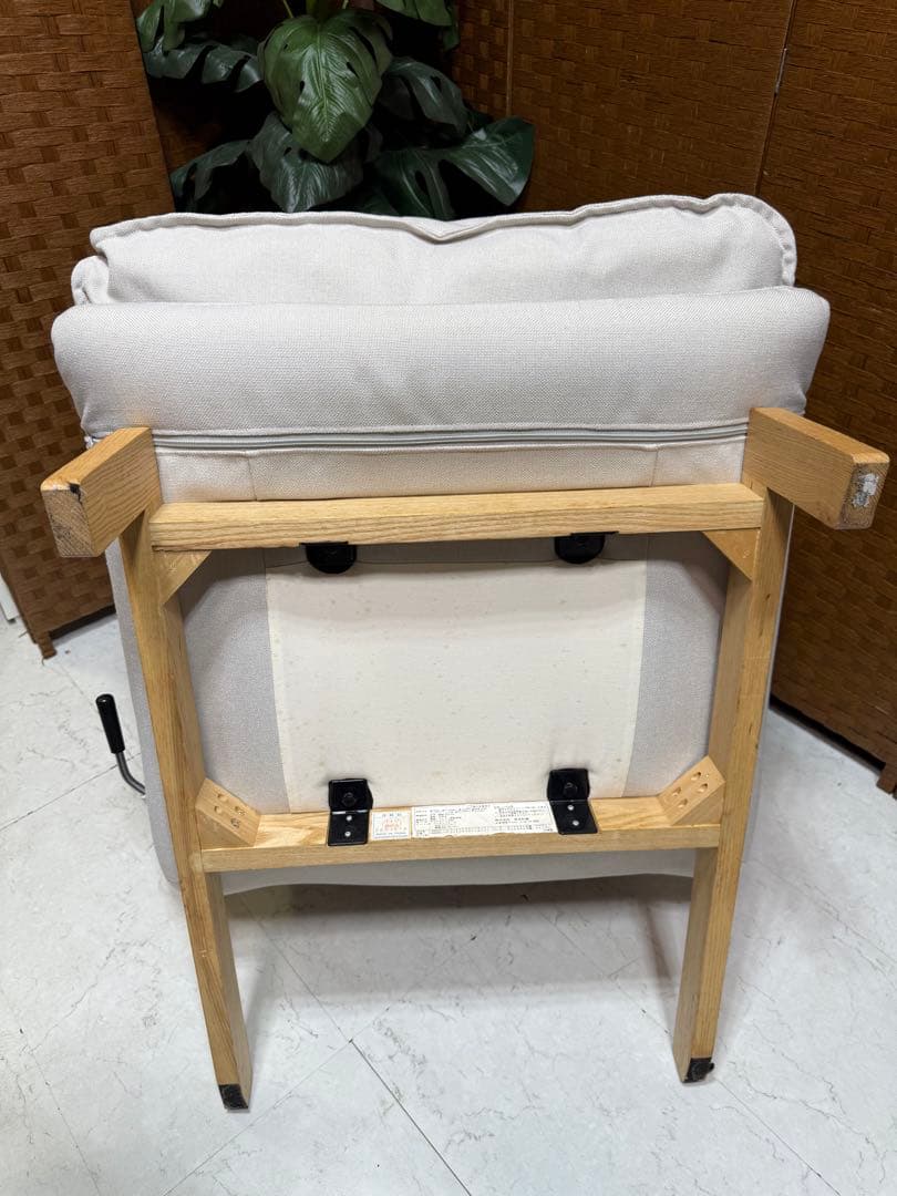 定価¥39900-無印良品 ハイバックリクライニングソファ・1シーター