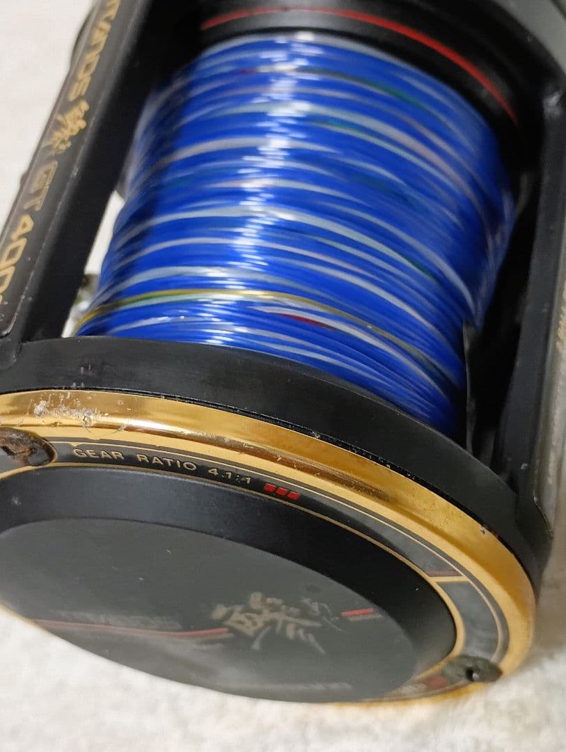 シマノチタノス鯵GT4000良品！新品ライン付