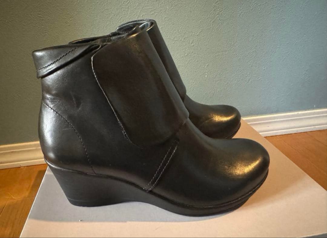 【美品】ダンスコ　ロミー　ブラックブーツ